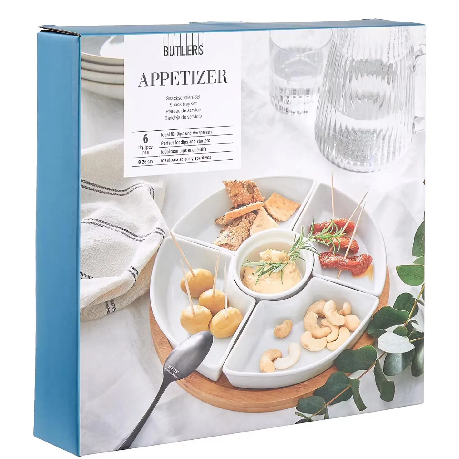 APPETIZER Snackschalen-Set 6-tlg.