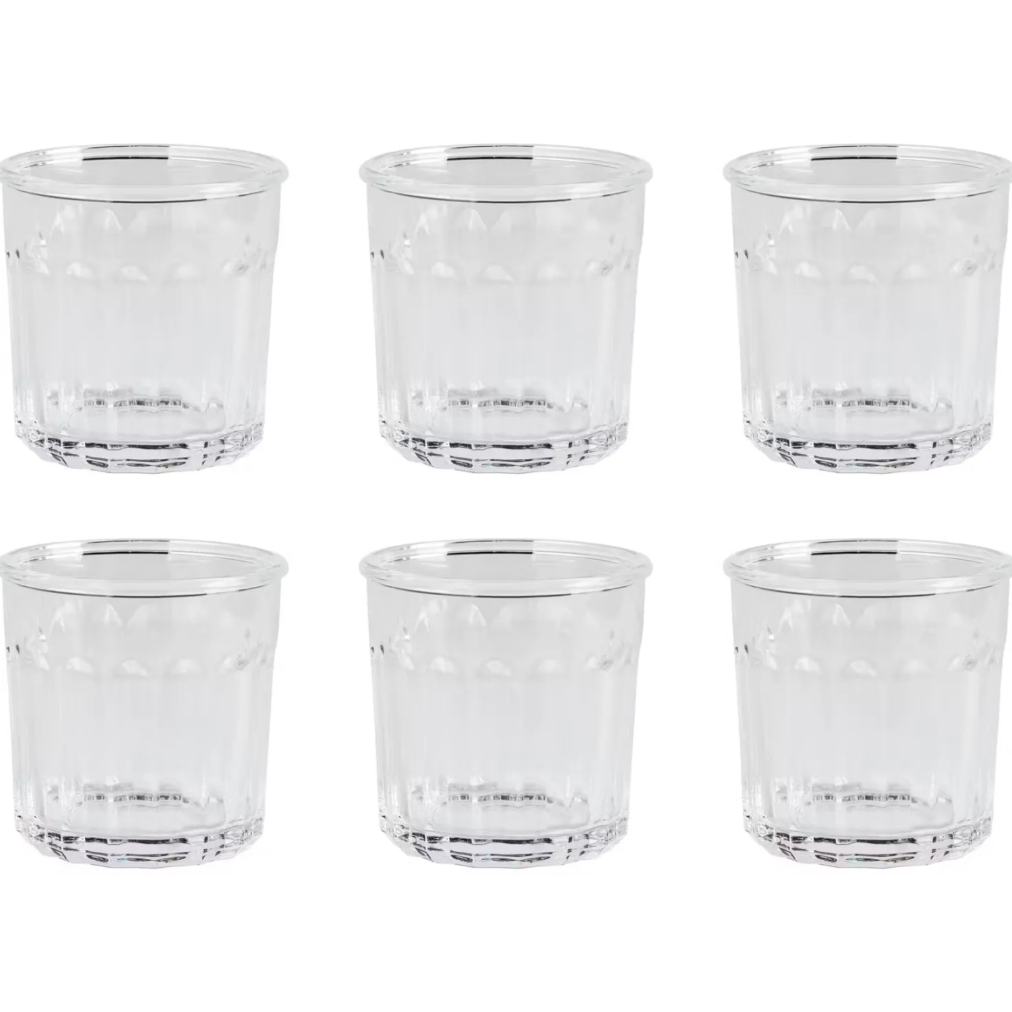 BARETTO Trinkglas 6er-Set