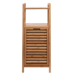 BIG BAMBOO Regal mit Wäschekorb