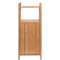BIG BAMBOO Regal mit Wäschekorb