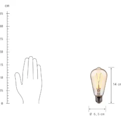 BRIGHT LIGHT LED-Glühlampe