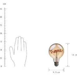 BRIGHT LIGHT LED-Glühlampe HOME