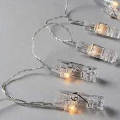 CLIP ART LED-Lichterkette Klammern