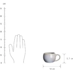 COTTAGE Espressotasse 6er-Set