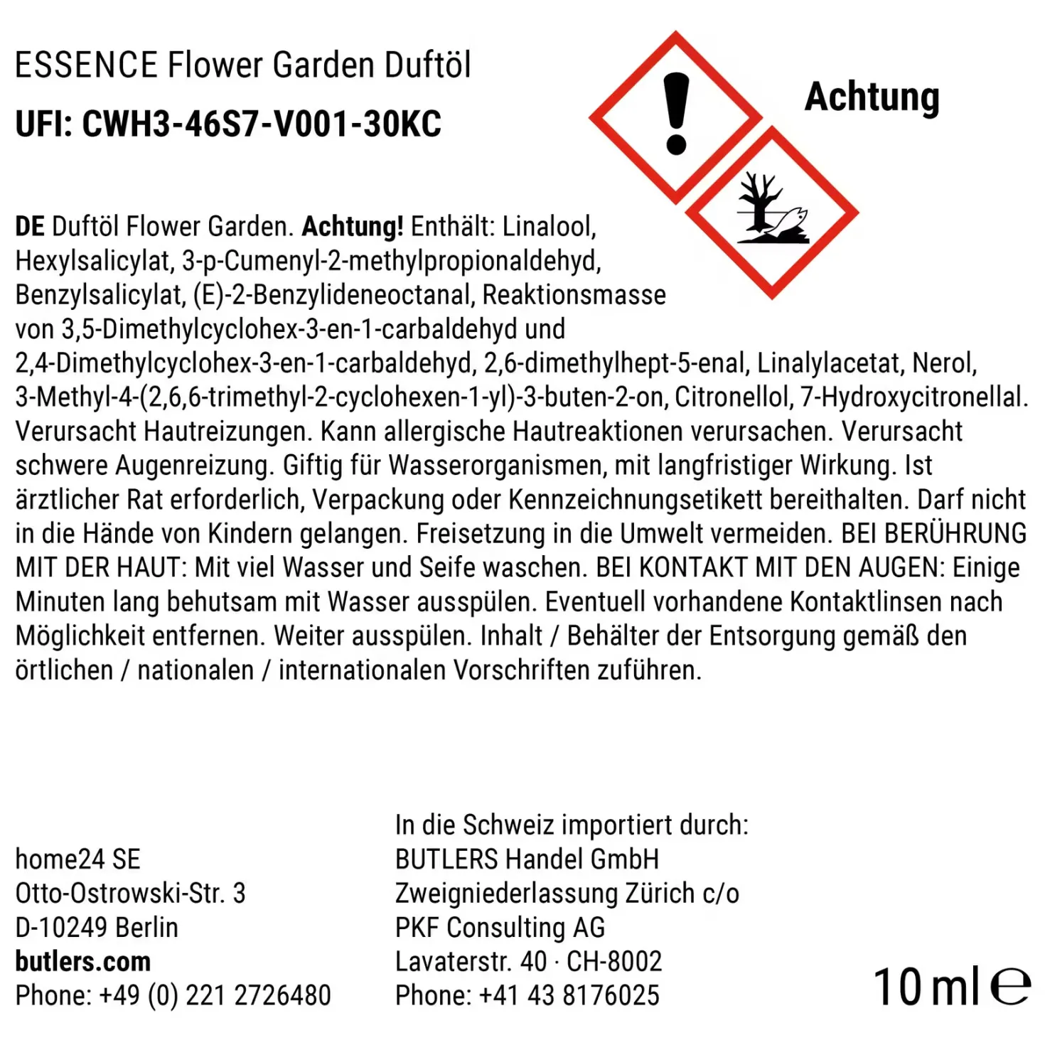 ESSENCE Duftöl FlowerGarden