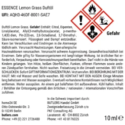ESSENCE Duftöl Lemongrass