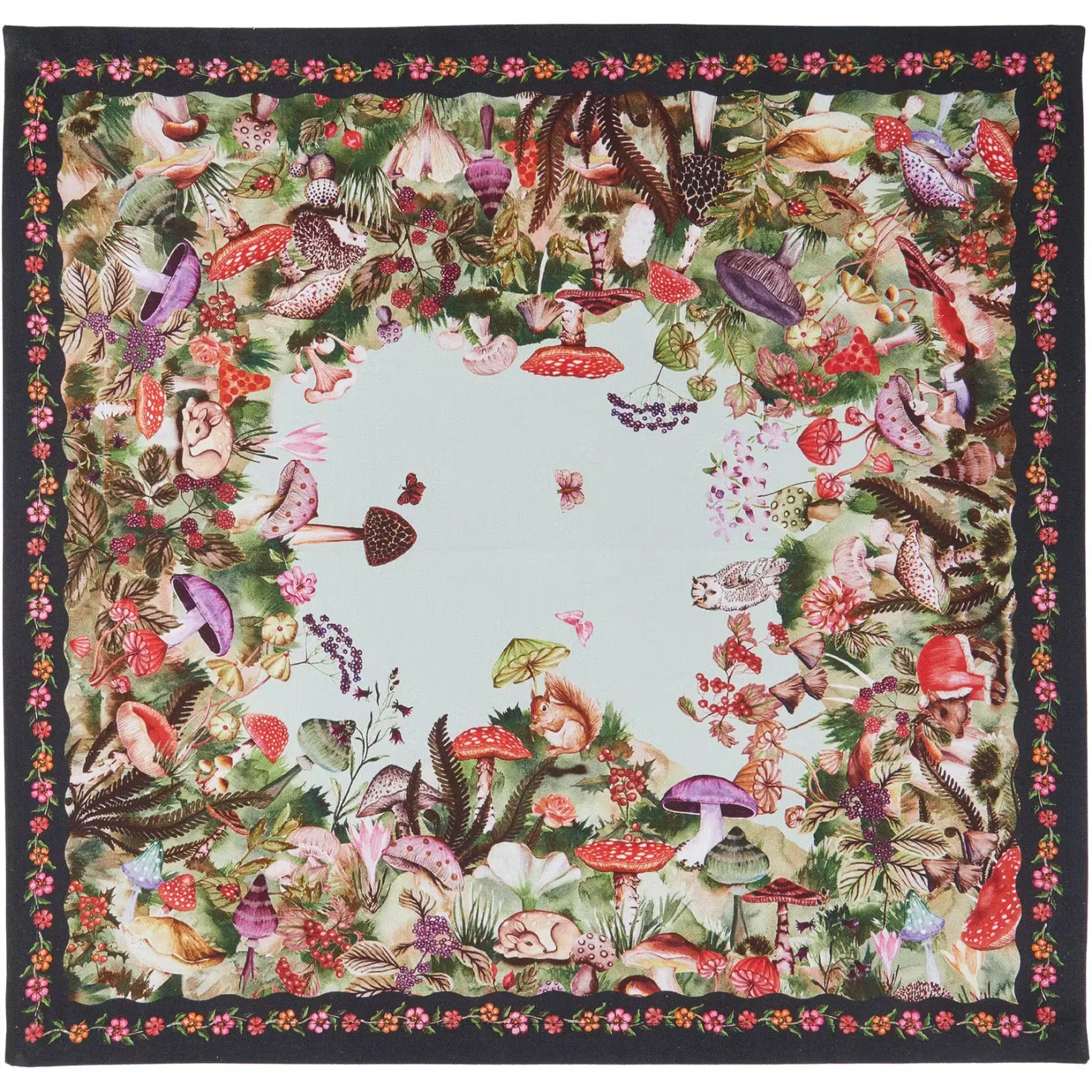 FUNGHI & FLOWERS Serviette 6er-Set