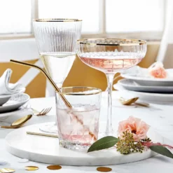 GOLDEN TWENTIES Champagnerschale 4er-Set