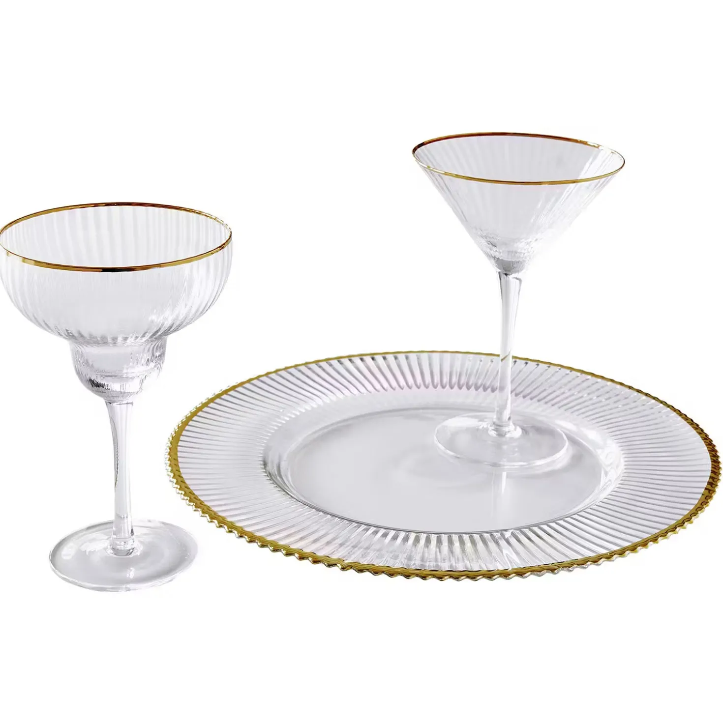 GOLDEN TWENTIES Martiniglas 4er-Set