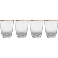GOLDEN TWENTIES Wasserglas 4er-Set