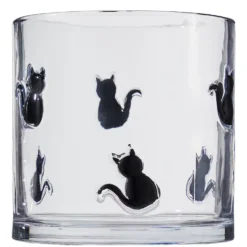 HALLOWEEN Windlicht Katze