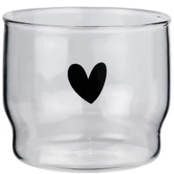LOVELY Trinkglas Herz 6er-Set