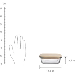 NATURALS Lunchbox 4er-Set