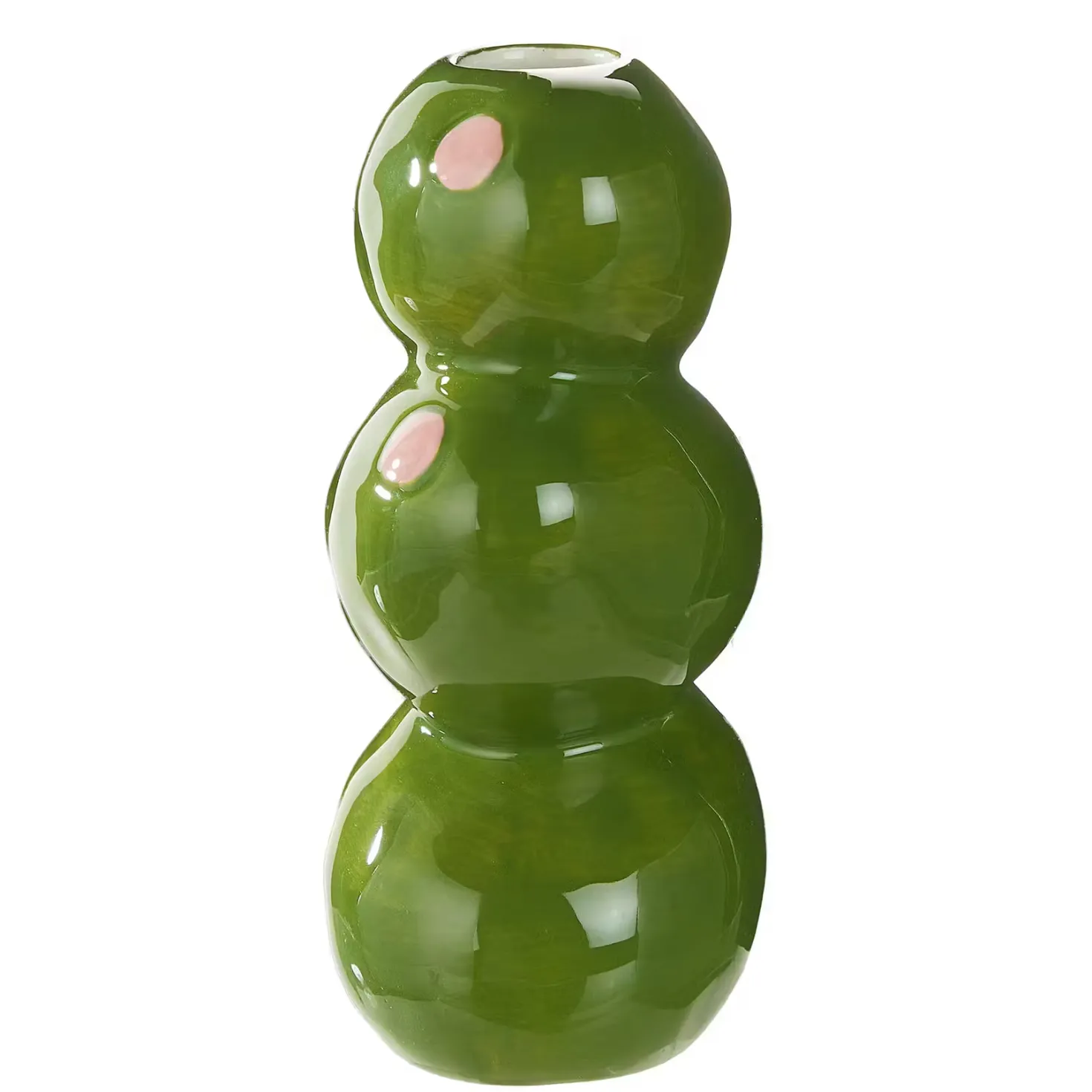 OLIVES Vase Oliven handbemalt