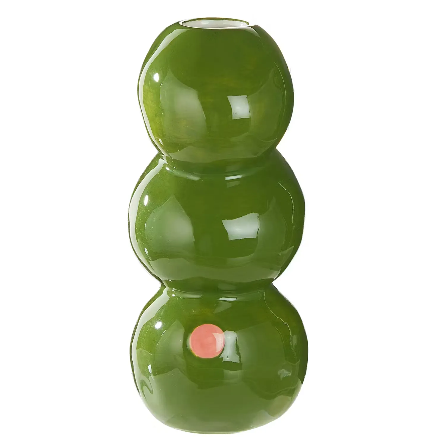 OLIVES Vase Oliven handbemalt