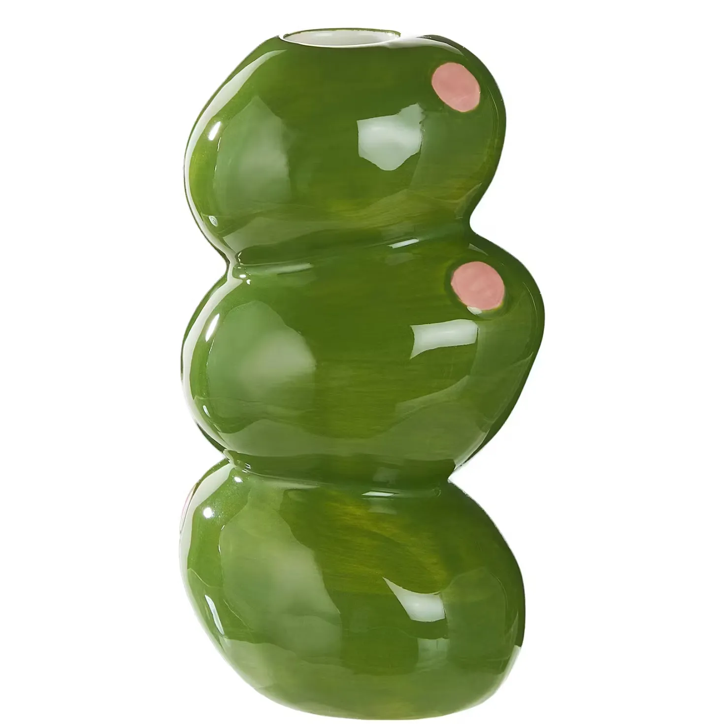 OLIVES Vase Oliven handbemalt