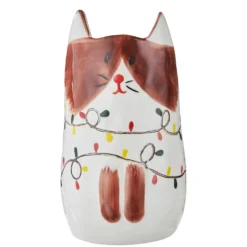 PABLO Vase Katze handbemalt
