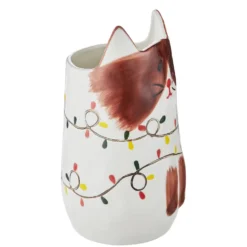PABLO Vase Katze handbemalt