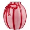 PRESENT Vase mit Schleifendekoration