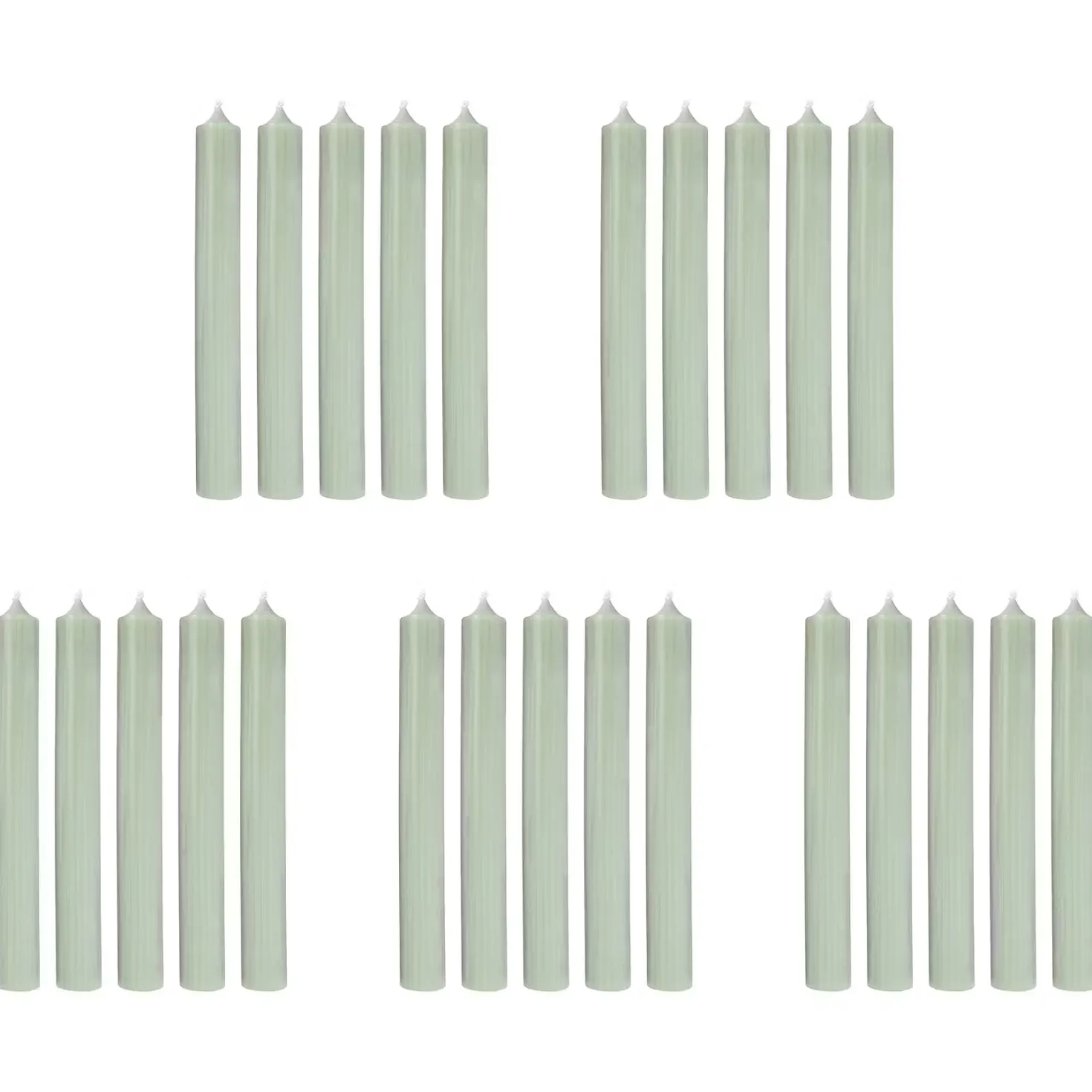 RAINBOW Stabkerze 25er-Set
