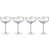 SMERALDA Champagnerschale 4er-Set