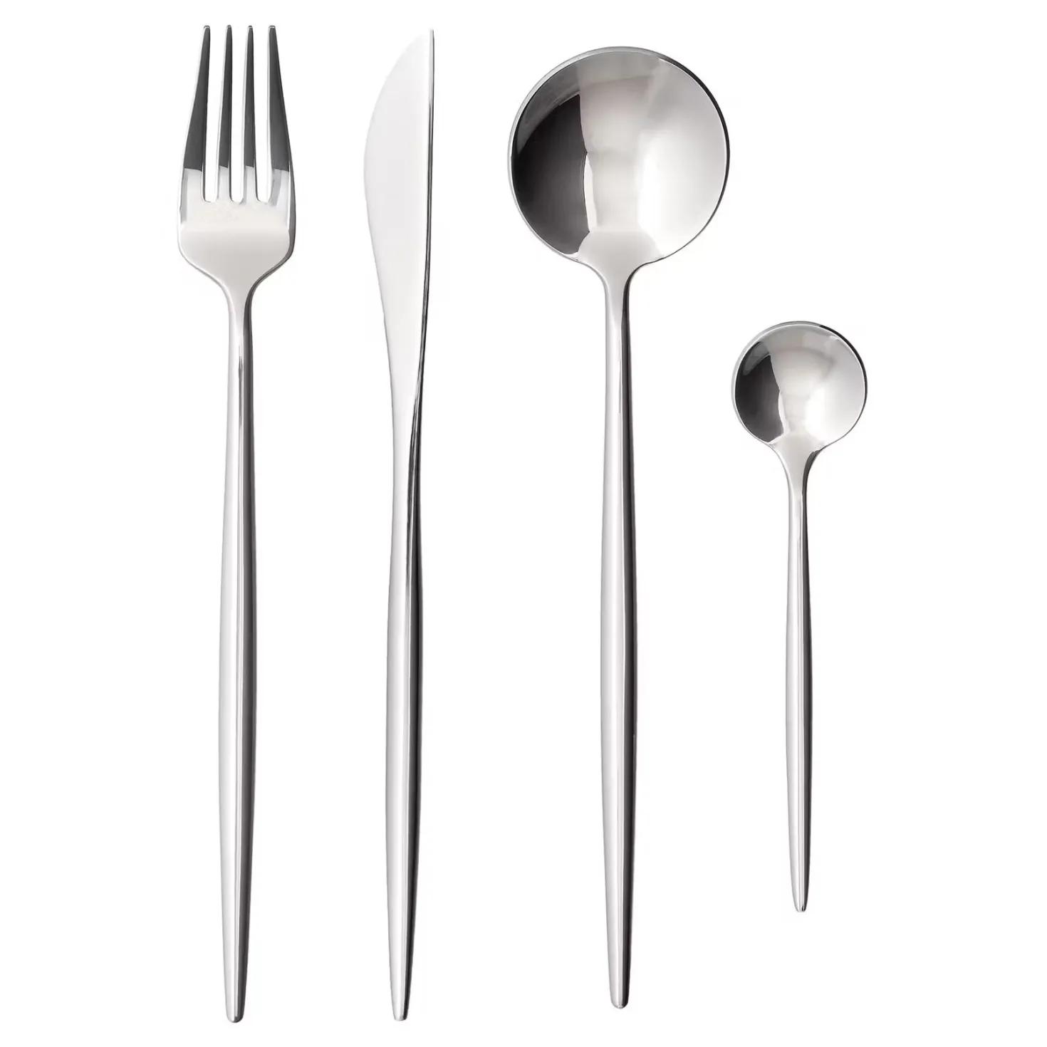STILETTO Besteck-Set 4-tlg.