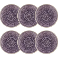 SUMATRA Teller 6er-Set