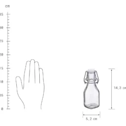 SWING Flasche mit Bügelverschluss 6er-Set