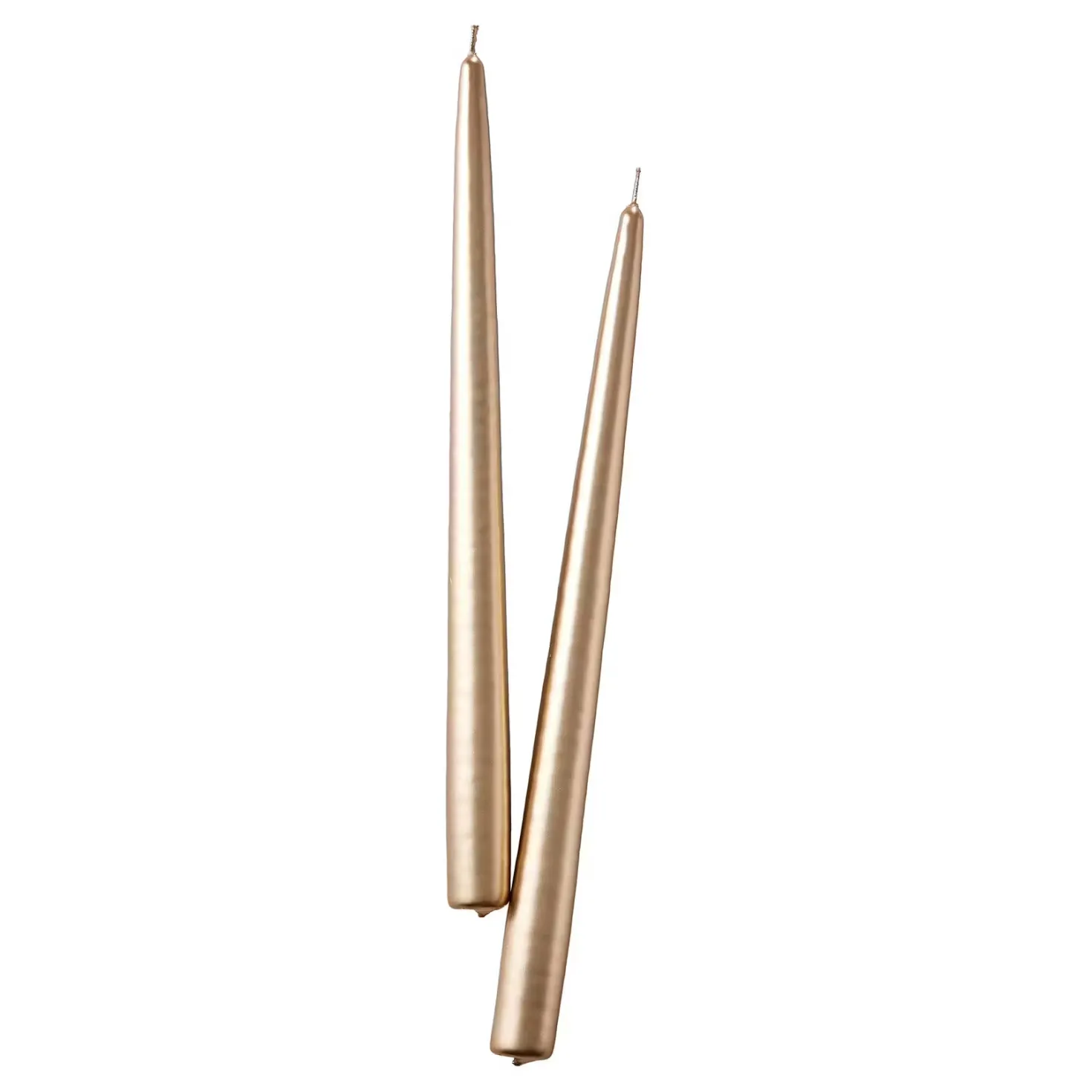 TWIN FLAME konische Zwillingskerze 12er-Set