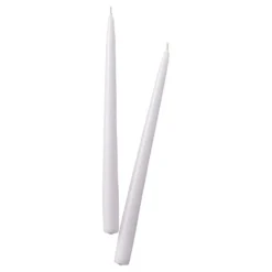 TWIN FLAME konische Zwillingskerze 12er-Set