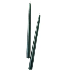 TWIN FLAME konische Zwillingskerze 12er-Set