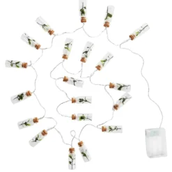 URBAN JUNGLE LED-Lichterkette Einmachgläser