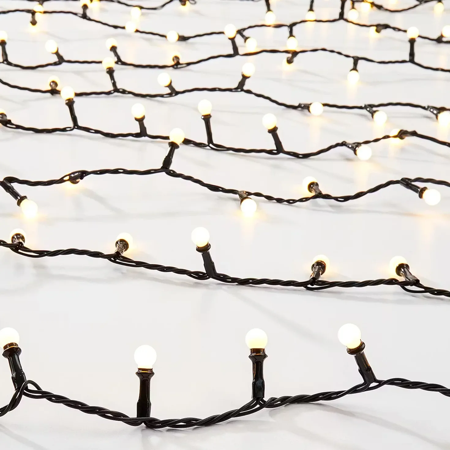 WHITE BULBS LED-Lichterkette
