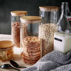 WOODLOCK Vorratsglas 4er-Set
